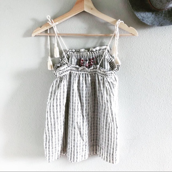 The Embroidered Tassel Top - Picture 2 of 3